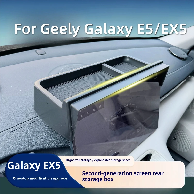 For Geely Galaxy E5 /EX5 Car Screen Rear Storage Box Center Console Dashboard Screen Rear Storage Box Interior Auto
For Geely Galaxy E5 /EX5 Car Screen Rear Storage Box Center Console Dashboard Screen Rear Storage Box Interior Auto