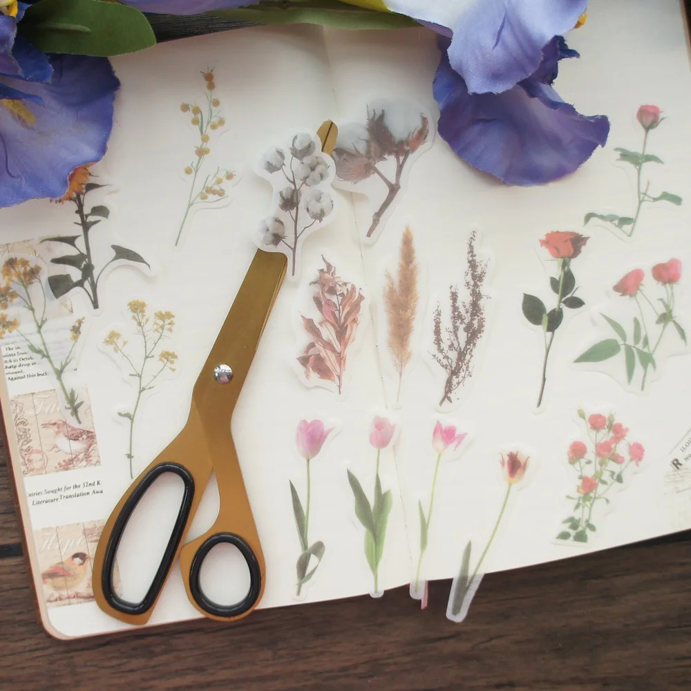 44pcs Rose Eucalyptus Leaves Natural Plant Style Paper Sticker Scrapbooking DIY Gift Packing Label Decoration Tag
44pcs Rose Eucalyptus Leaves Natural Plant Style Paper Sticker Scrapbooking DIY Gift Packing Label Decoration Tag