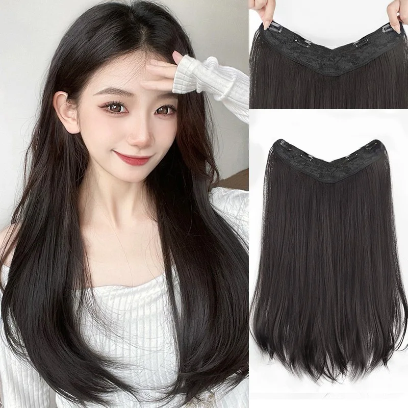 Synthetic wig hair extension piece clip in the hair extentions long Micro-roll wig piece for women girl
Synthetic wig hair extension piece clip in the hair extentions long Micro-roll wig piece for women girl