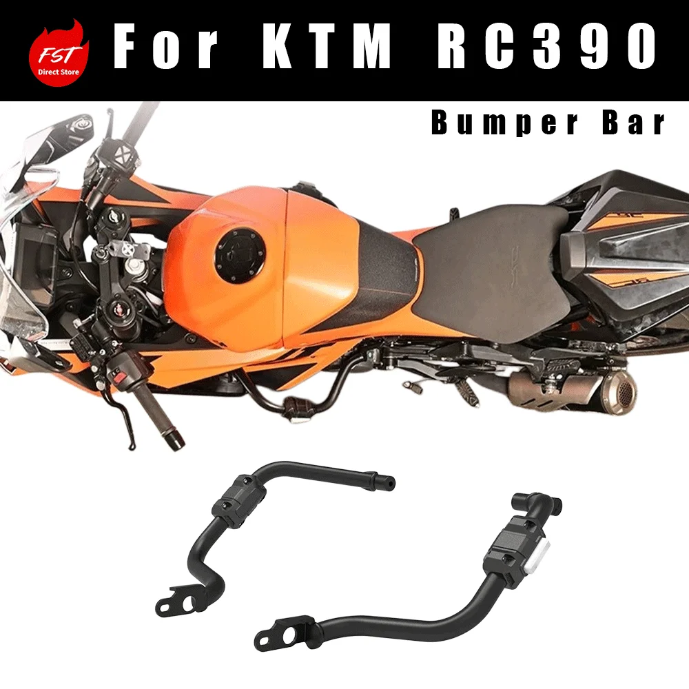 Racing Crash Bar & Frame Sliders Protective Aftermarket Parts for KTM RC390 Motorcycle
Racing Crash Bar & Frame Sliders Protective Aftermarket Parts for KTM RC390 Motorcycle