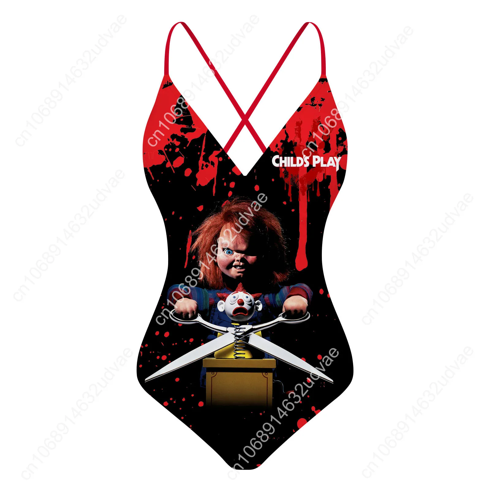 Childs Play V-neck Halter Back Swimsuit Womens Bathing Suits Personalized Bikini Pool Party Swimwear Custom Made Beachwear
Childs Play V-neck Halter Back Swimsuit Womens Bathing Suits Personalized Bikini Pool Party Swimwear Custom Made Beachwear