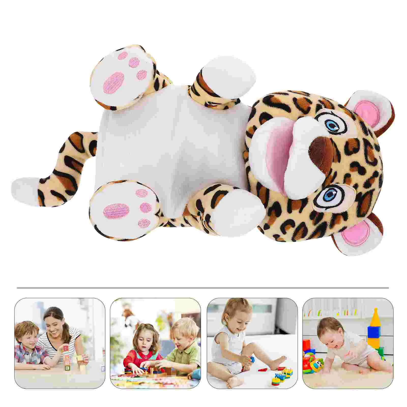 Cartoon Leopard Hand Puppet Plush Wild Animal Hand Puppet Lovely Stuffed Animal Hand Toy
Cartoon Leopard Hand Puppet Plush Wild Animal Hand Puppet Lovely Stuffed Animal Hand Toy