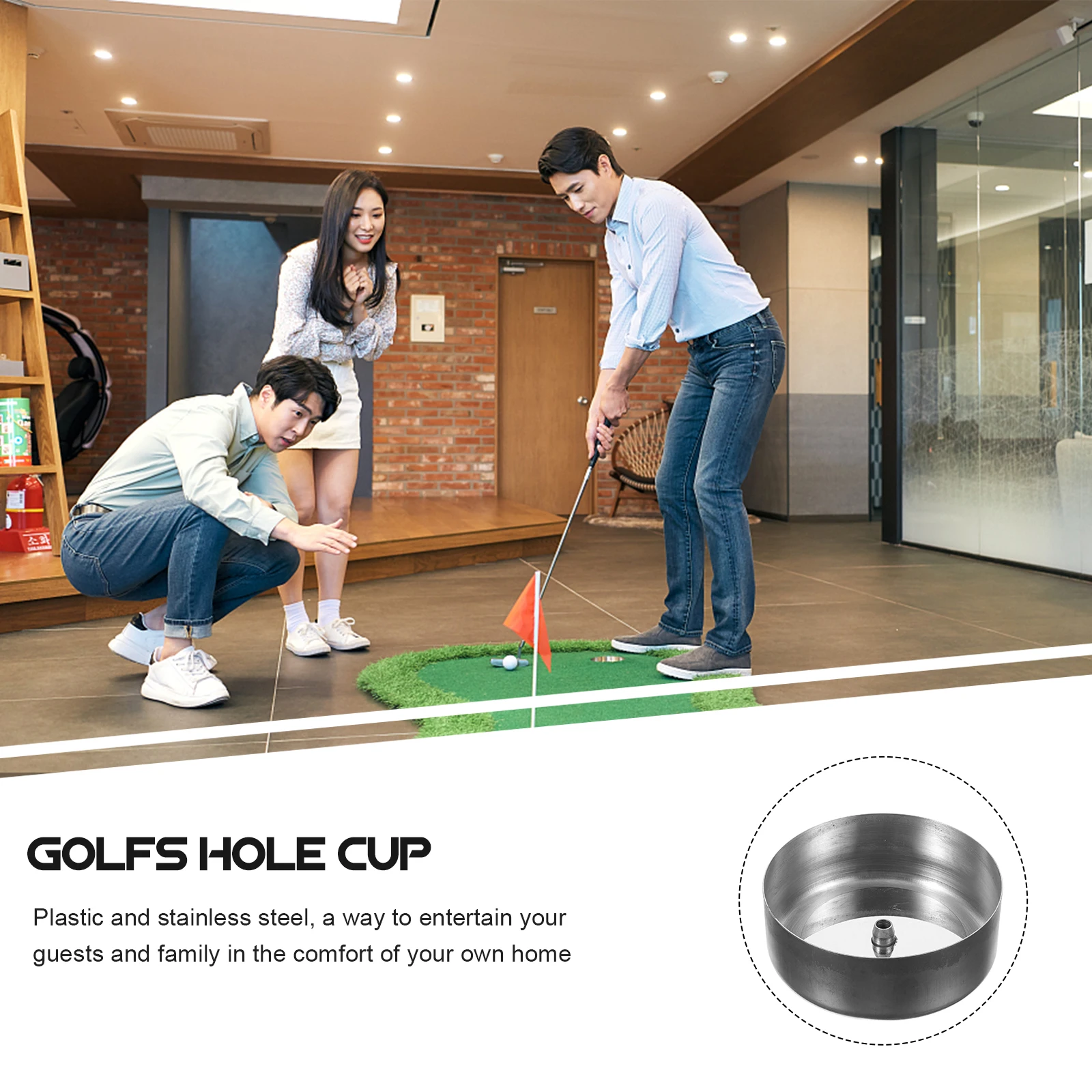 1 set Golf Practice 4CM Putter Hole Cloth Cups Flags Portable Mini Golf Flag And Hole Slope Trainer Home Use Supplies Aid
1 set Golf Practice 4CM Putter Hole Cloth Cups Flags Portable Mini Golf Flag And Hole Slope Trainer Home Use Supplies Aid