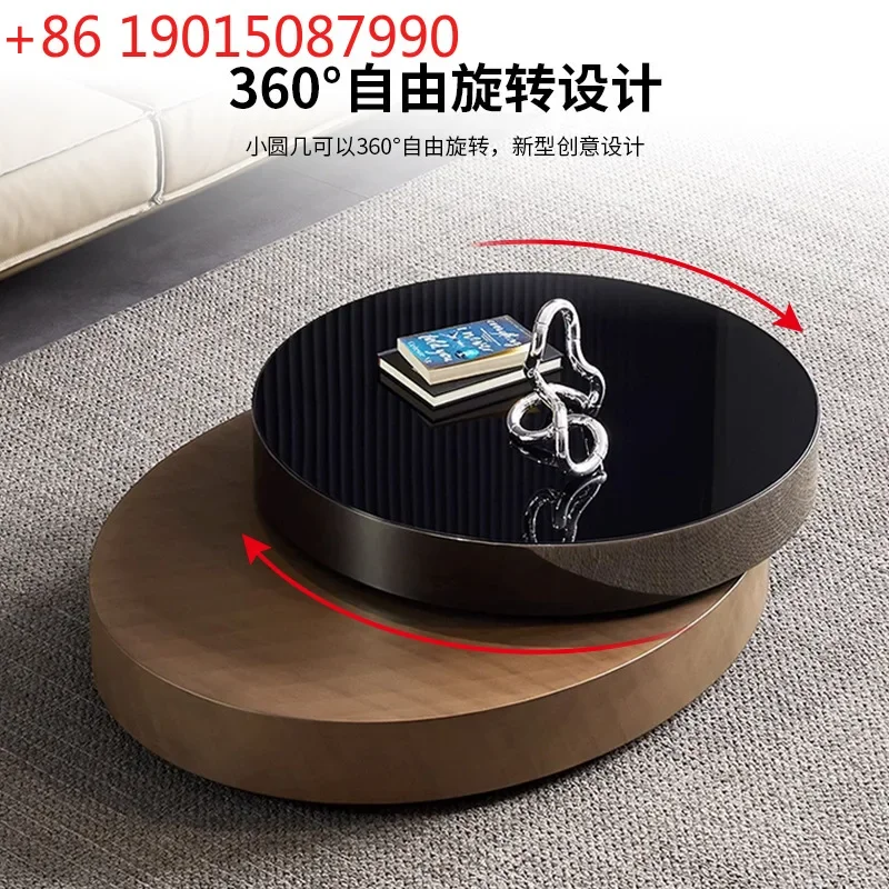 Italian light luxury oval coffee table light luxury modern creative designer living room home upper and lower rotating
Italian light luxury oval coffee table light luxury modern creative designer living room home upper and lower rotating