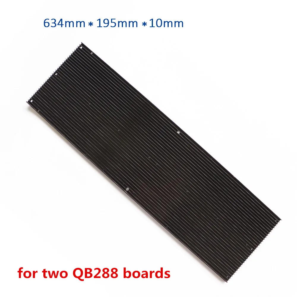 Pre-drilled led Heat sink for 240W Qb288 quantum led lamp boards Size : 634*195*10mm
Pre-drilled led Heat sink for 240W Qb288 quantum led lamp boards Size : 634*195*10mm