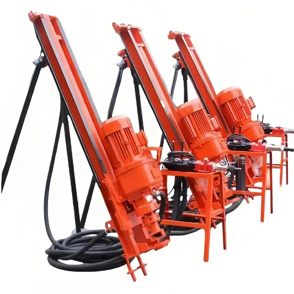 100 Type Pneumatic DTH Rock Drill | Bracket Mounted Submersible Drill | Small Mining Drilling Machine | CE & ISO Certified
100 Type Pneumatic DTH Rock Drill | Bracket Mounted Submersible Drill | Small Mining Drilling Machine | CE & ISO Certified