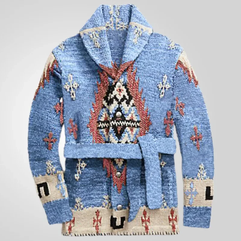 Cardigan Men Mid Length Coat Thick Warm Open Stitch Sweaters Turn Down Collar Single Breasted Lace Up Belt Coats Autumn Winter
Cardigan Men Mid Length Coat Thick Warm Open Stitch Sweaters Turn Down Collar Single Breasted Lace Up Belt Coats Autumn Winter
