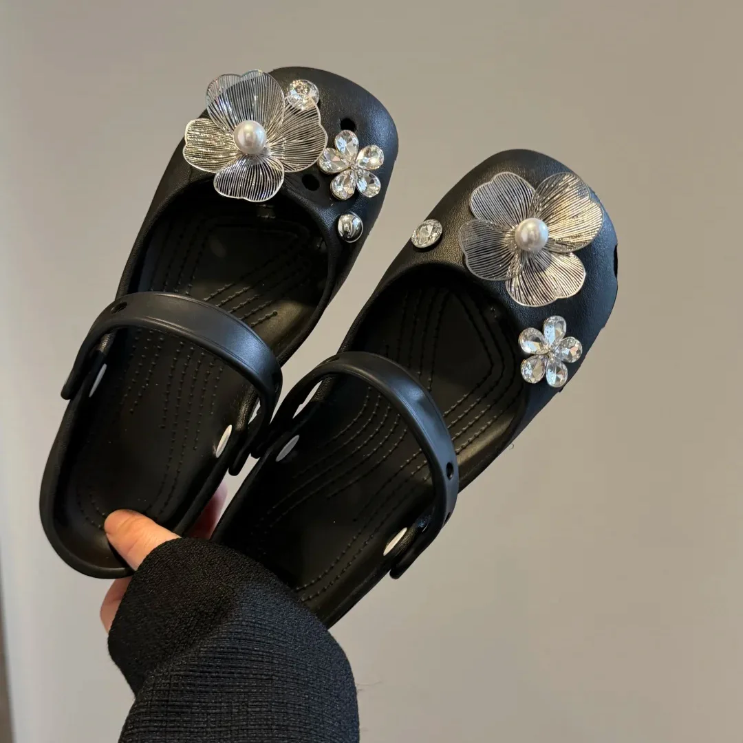 High-end ballet clogs shoe buckle pearl flower clear simple fashion girl shoe flower diy decoration
High-end ballet clogs shoe buckle pearl flower clear simple fashion girl shoe flower diy decoration