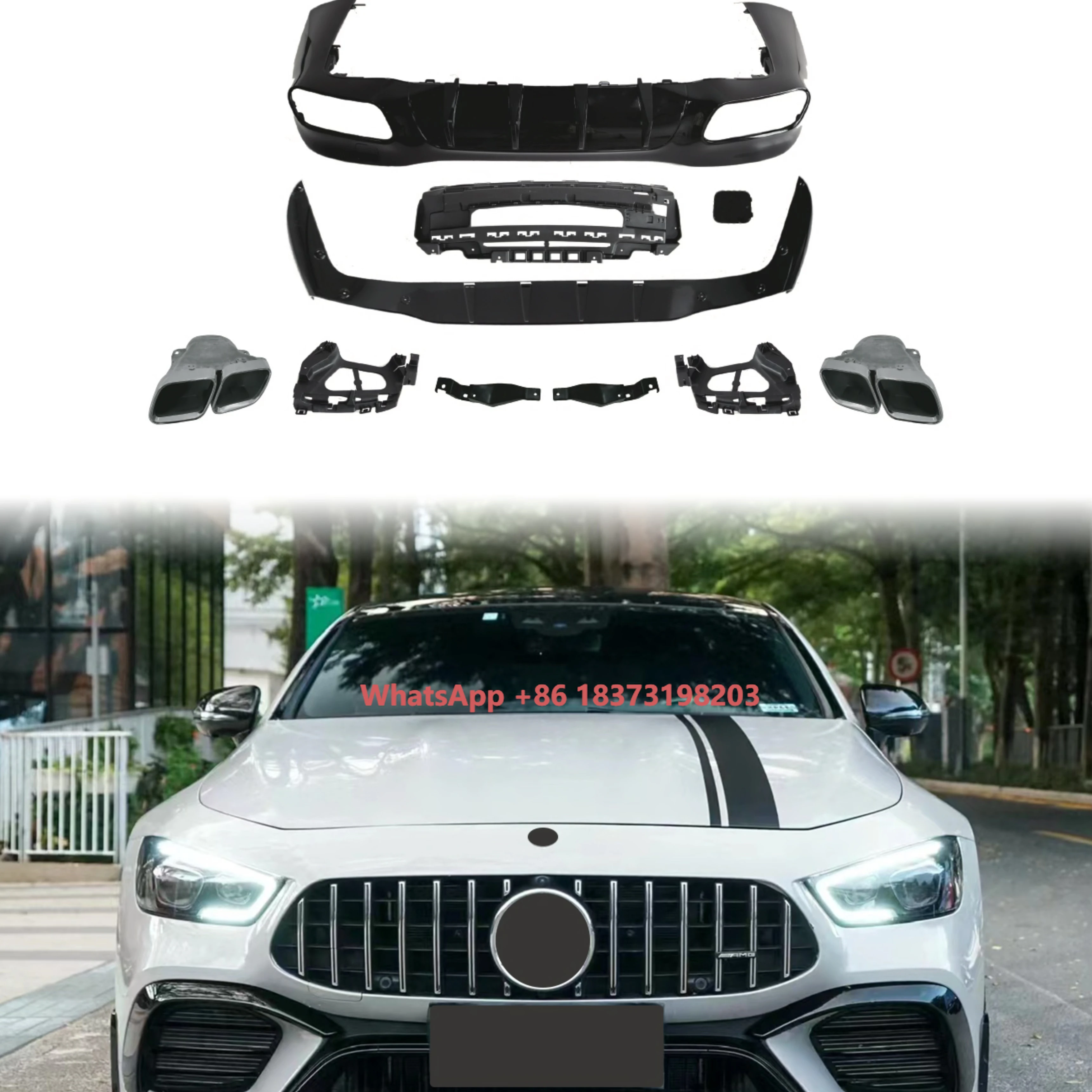 Hot Selling Body Kit for Mercedes-Benz AMG GT 2020 Upgrade AMG W290 Style Front Bumper Assembly with Grill GT Body Kits
Hot Selling Body Kit for Mercedes-Benz AMG GT 2020 Upgrade AMG W290 Style Front Bumper Assembly with Grill GT Body Kits