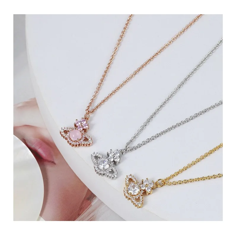 Jewelry Snowflake Planet Shine Full of Diamonds, Four-petaled Flower Color Patchwork Collarbone Chain Necklace
Jewelry Snowflake Planet Shine Full of Diamonds, Four-petaled Flower Color Patchwork Collarbone Chain Necklace