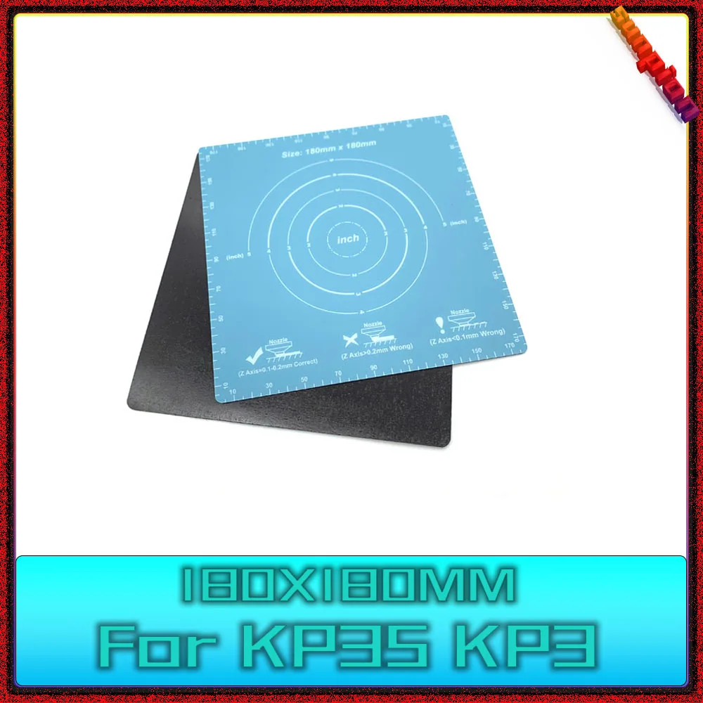 3D принтер, тепловая бумага, гибкая Магнитная 2-слойная печать, тепловая платформа, наклейка для 3D принтера, фотоплатформа 180*180 мм для KP3S KP3
3D принтер, тепловая бумага, гибкая Магнитная 2-слойная печать, тепловая платформа, наклейка для 3D принтера, фотоплатформа 180*180 мм для KP3S KP3