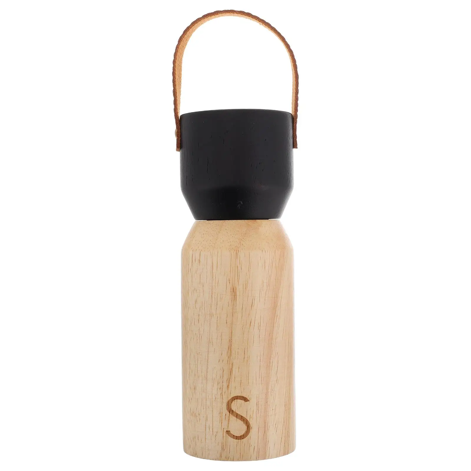 Pepper Grinder Black Refillable Salt Sea salt Mini Manual Wooden and Portable Travel
Pepper Grinder Black Refillable Salt Sea salt Mini Manual Wooden and Portable Travel