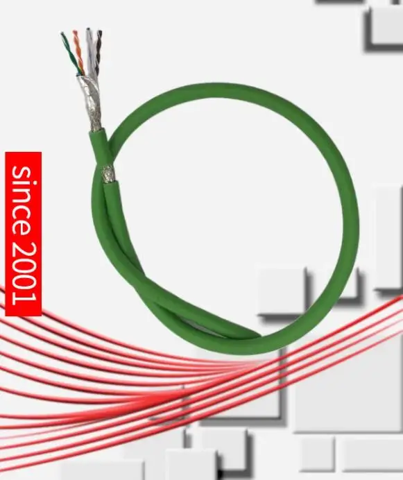 TRVVSP flexible drag chain cable 3x2x0.3(6 core )servo encoder twisted pair wire control cable 100M
TRVVSP flexible drag chain cable 3x2x0.3(6 core )servo encoder twisted pair wire control cable 100M