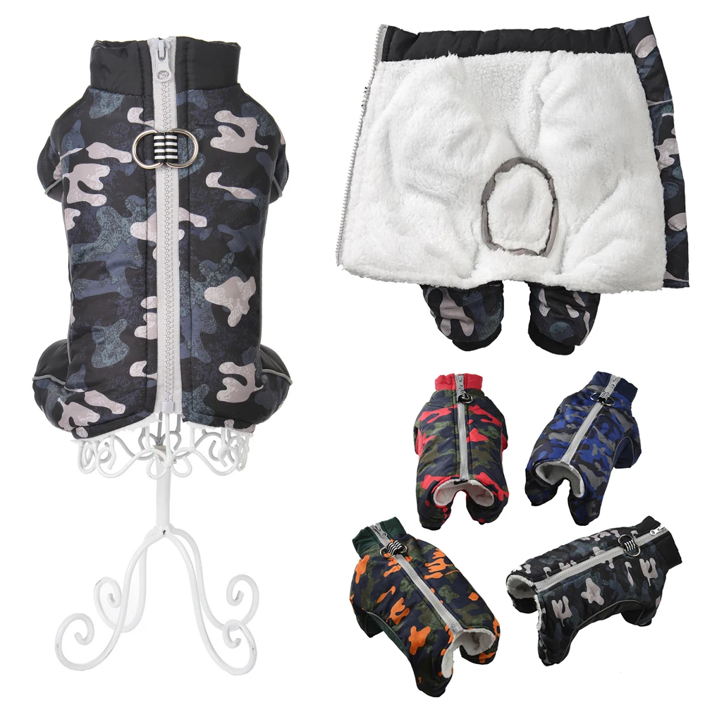 Пуховик для собак, одежда для домашних животных для маленьких и средних собак, зимнее теплое флисовое толстое пальто для кошек, ветрозащитный камуфляжный комбинезон для щенков, комбинезон
Пуховик для собак, одежда для домашних животных для маленьких и средних собак, зимнее теплое флисовое толстое пальто для кошек, ветрозащитный камуфляжный комбинезон для щенков, комбинезон