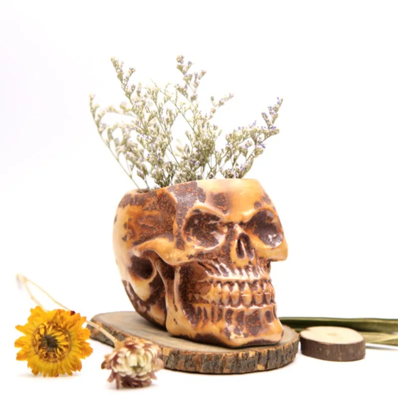 Silicone Concrete Mold 3d Vase Molds Cement Flower Pots Skull Round Flowerpot Multi-meat Flower Planter Mold Home Decorations
Silicone Concrete Mold 3d Vase Molds Cement Flower Pots Skull Round Flowerpot Multi-meat Flower Planter Mold Home Decorations