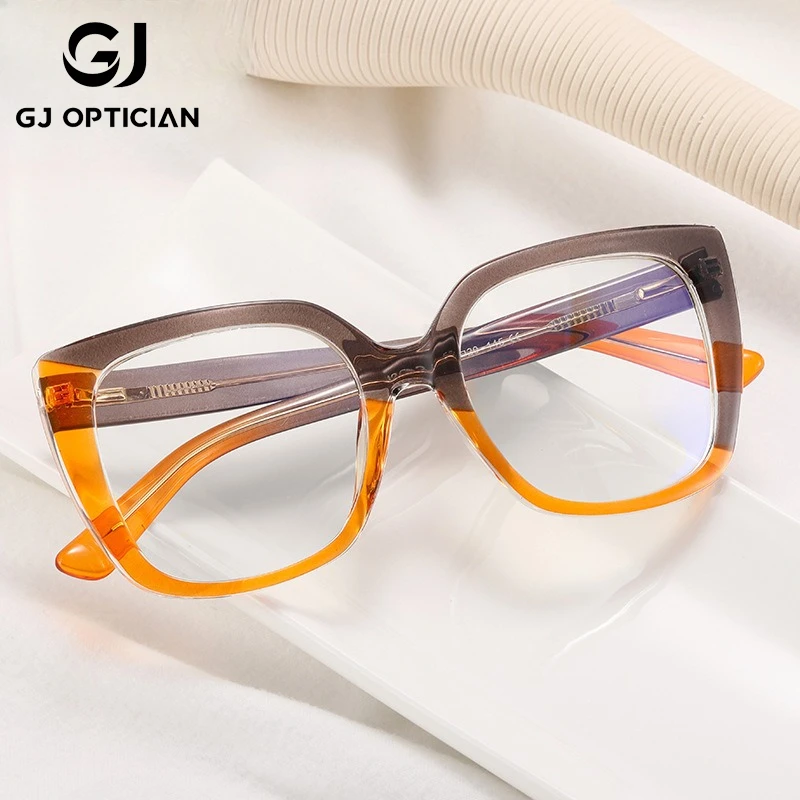 GJ OPTICIAN New Plastic Titanium Transparent Candy colored Glasses Optical Anti Blue Light Latest Reading Prescription Glasses
GJ OPTICIAN New Plastic Titanium Transparent Candy colored Glasses Optical Anti Blue Light Latest Reading Prescription Glasses