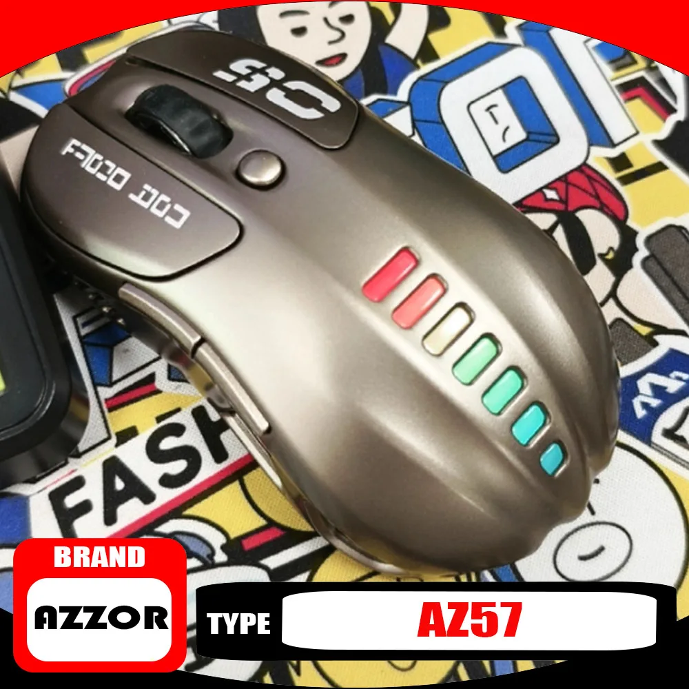AZZOR AZ57 Беспроводная мышь Эргономика PAW3311 Трехрежимная легкая игровая мышь 12000 точек на дюйм Офисный аксессуар Мышь для ноутбука на заказ
AZZOR AZ57 Беспроводная мышь Эргономика PAW3311 Трехрежимная легкая игровая мышь 12000 точек на дюйм Офисный аксессуар Мышь для ноутбука на заказ