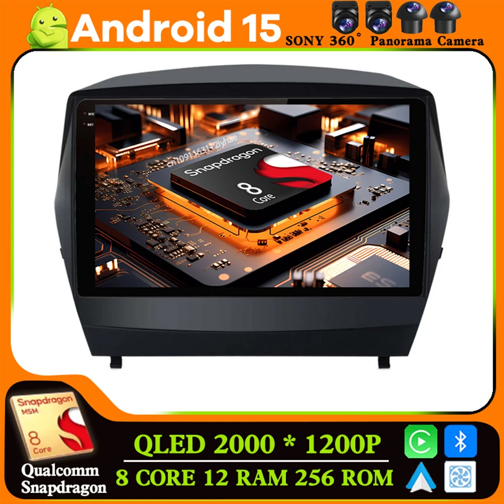 Android 15 для Hyundai Tucson 2 LM IX35 2009-2015 Стерео 4G LTE Viedo Плеер Навигация 5G WIFI Qualcomm GPS Мультимедиа АВТО DVD
Android 15 для Hyundai Tucson 2 LM IX35 2009-2015 Стерео 4G LTE Viedo Плеер Навигация 5G WIFI Qualcomm GPS Мультимедиа АВТО DVD