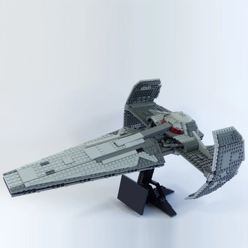 1195PCS Famous star battle Movie MOC UCS Sith Infiltrator Space fighter model DIY creative ideas Child Toy Christmas Gift Blocks
1195PCS Famous star battle Movie MOC UCS Sith Infiltrator Space fighter model DIY creative ideas Child Toy Christmas Gift Blocks