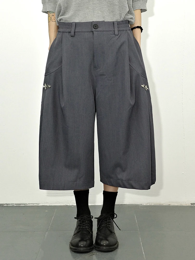 Gulu Oh American Style Retro Loose Casual Pants Men Women Suit Short Pants Wide Leg Seven-Five Pants Simple High Waist Polyes...
Gulu Oh American Style Retro Loose Casual Pants Men Women Suit Short Pants Wide Leg Seven-Five Pants Simple High Waist Polyes...