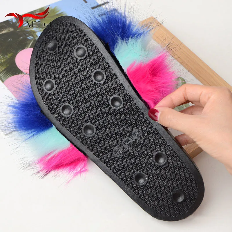 Luxury Oversized Real Fox Fur Slippers Super Fluffy Thick Fur Plush House Slides Non Slip Indoor Casual Home Shoes For Ladies
Luxury Oversized Real Fox Fur Slippers Super Fluffy Thick Fur Plush House Slides Non Slip Indoor Casual Home Shoes For Ladies