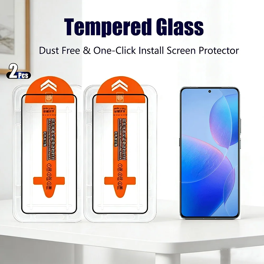 2pcs HD Screen Protector for Redmi K70 K60 K50 Ultra K40 Pro Plus Pro+ K20 Pro K70e K60e K40S Tempered Glass Dust-Proof Install
2pcs HD Screen Protector for Redmi K70 K60 K50 Ultra K40 Pro Plus Pro+ K20 Pro K70e K60e K40S Tempered Glass Dust-Proof Install