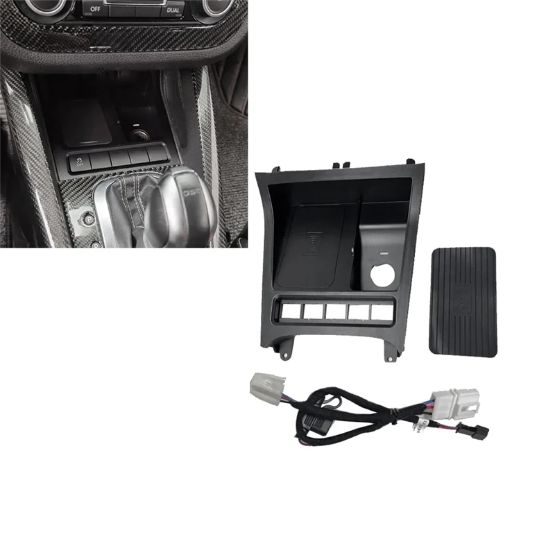 AX94-Car QI Wireless Charger Phone Charging Case For VW Golf 6 MK6 Sagita Scirocco 2009-2013 15W Fast Charging Gharger Holder
AX94-Car QI Wireless Charger Phone Charging Case For VW Golf 6 MK6 Sagita Scirocco 2009-2013 15W Fast Charging Gharger Holder