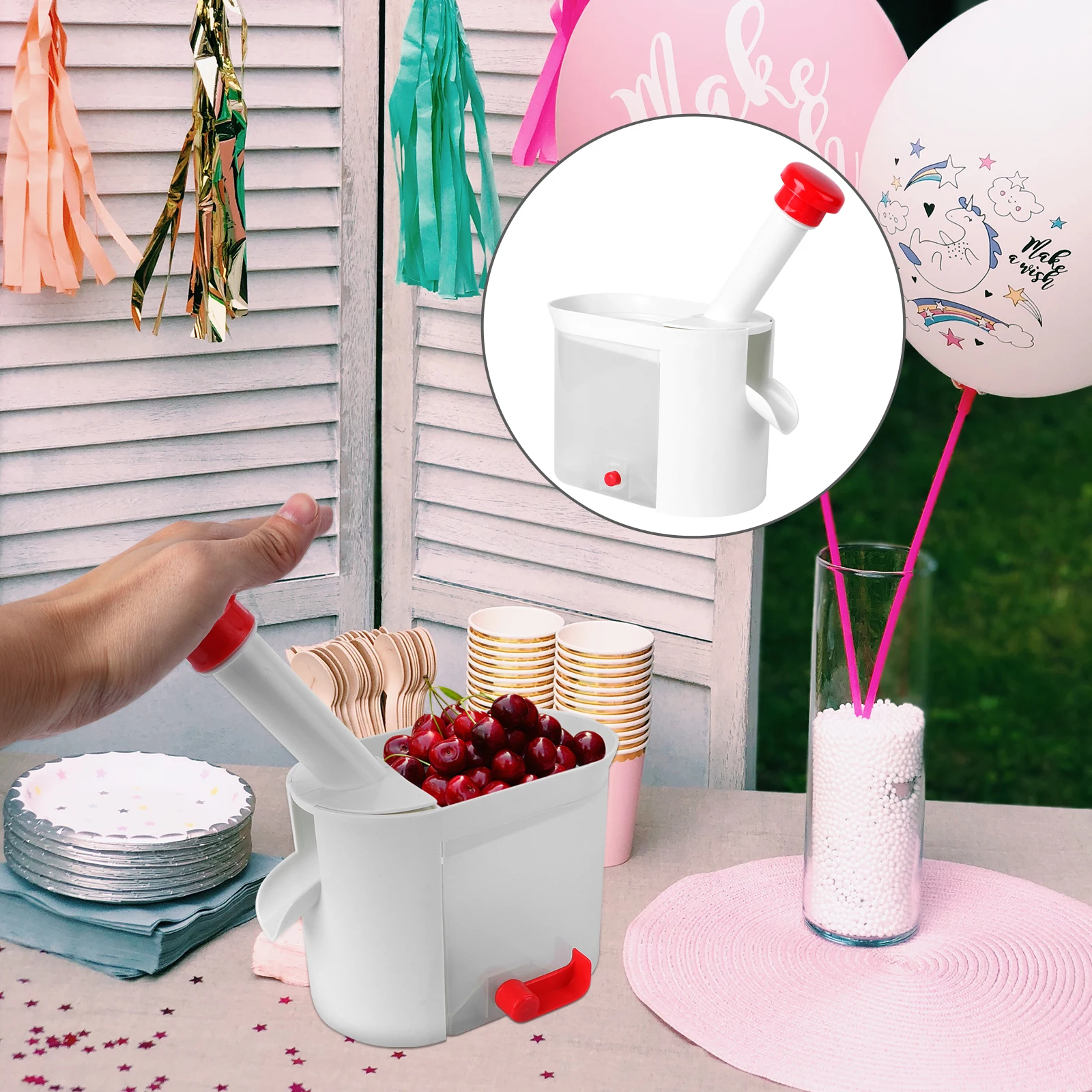 Corer Fruit Pitter Cherry Chopper Tool Commercial Replacement Gasket Grabber Plum Bossom Pitting
Corer Fruit Pitter Cherry Chopper Tool Commercial Replacement Gasket Grabber Plum Bossom Pitting