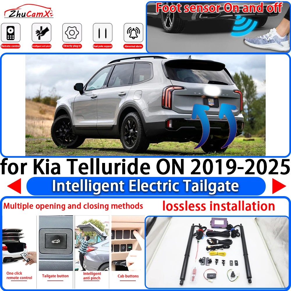 ZhuCamX for Kia Telluride ON 2019-2025 Power Liftgate Trunk Electric Suction Tailgate Intelligent Tail Gate Lift Strut System
ZhuCamX for Kia Telluride ON 2019-2025 Power Liftgate Trunk Electric Suction Tailgate Intelligent Tail Gate Lift Strut System
