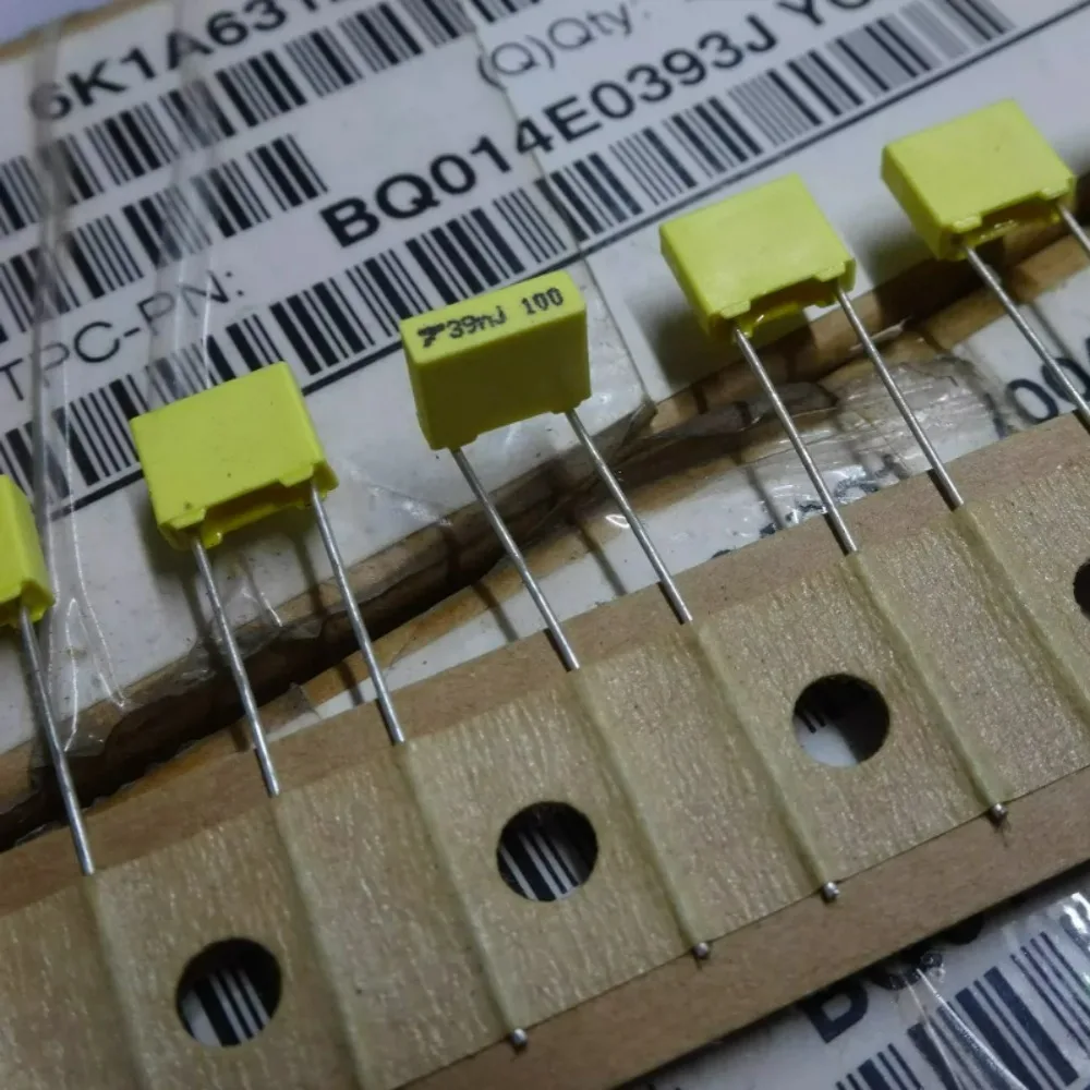 20pcs/lot TPC 0.039uf 100V 39nf 393 Brand New 5mm Film Capacitor BQ014E0393J
20pcs/lot TPC 0.039uf 100V 39nf 393 Brand New 5mm Film Capacitor BQ014E0393J