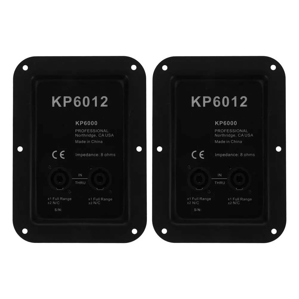 2Pcs Speaker Junction Board Iron Wire Cup Connector Stable Speaker Replacement Terminal Plate for Stage Recording Studio Audio
2Pcs Speaker Junction Board Iron Wire Cup Connector Stable Speaker Replacement Terminal Plate for Stage Recording Studio Audio