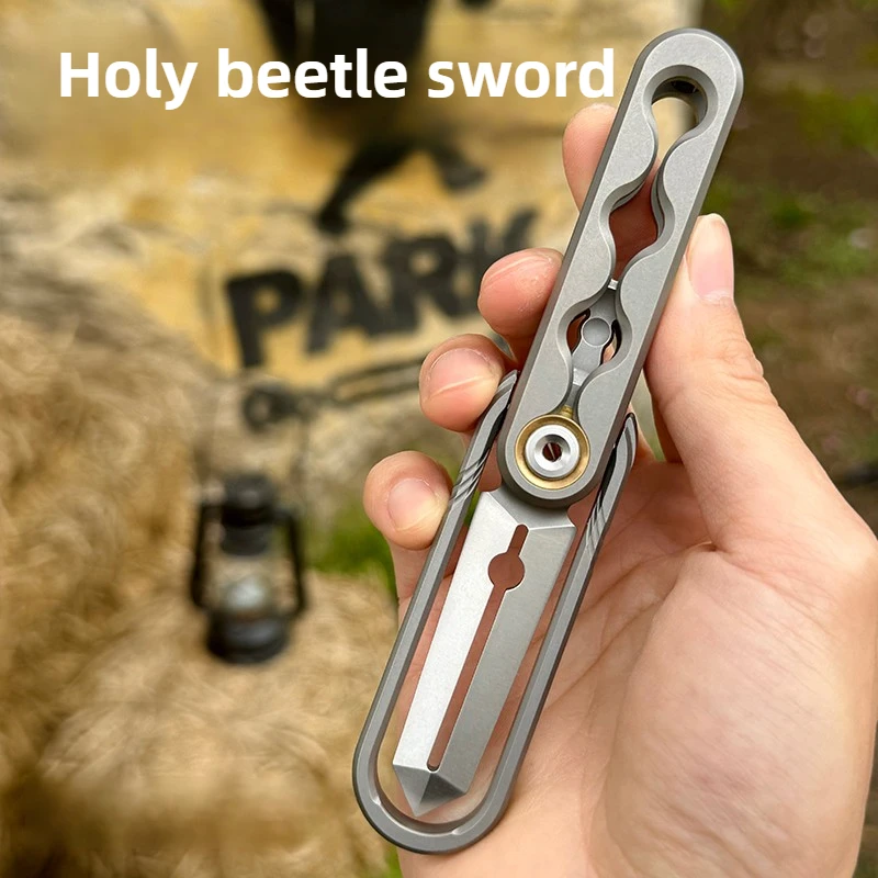 2025 NewM390 Iron Triangle Scarab Sword EDC Fingertip Metal Gyro Outdoor Self-Defense Camping Decompression Toy
2025 NewM390 Iron Triangle Scarab Sword EDC Fingertip Metal Gyro Outdoor Self-Defense Camping Decompression Toy