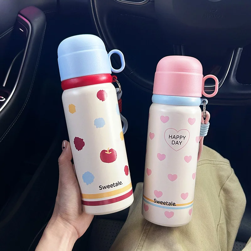Kawaii Hearts Thermal Water Bottle Stainless Steel Cute Coffee Tea Tumbler 550ml Stainless Steel Leak-Proof Thermos Bottle Gift
Kawaii Hearts Thermal Water Bottle Stainless Steel Cute Coffee Tea Tumbler 550ml Stainless Steel Leak-Proof Thermos Bottle Gift