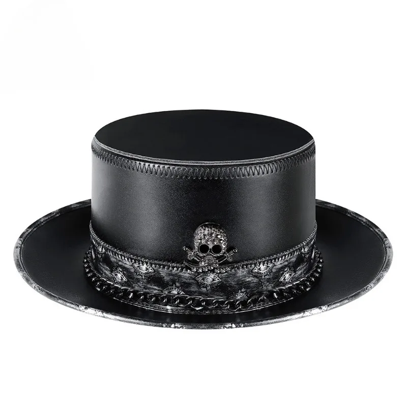 Doctor's Gentleman Hat Men's Breathable Sunscreen Waterproof PU Leather Wide Edge Hat Halloween Stage Party Magic Hat
Doctor's Gentleman Hat Men's Breathable Sunscreen Waterproof PU Leather Wide Edge Hat Halloween Stage Party Magic Hat