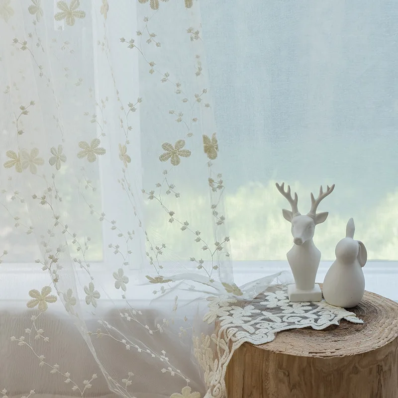 Curtains for Living Dining Room Bedroom Embroidery Solid beige White Tulle Sheer Window Modern Voile Organza Fabric Drapes
Curtains for Living Dining Room Bedroom Embroidery Solid beige White Tulle Sheer Window Modern Voile Organza Fabric Drapes