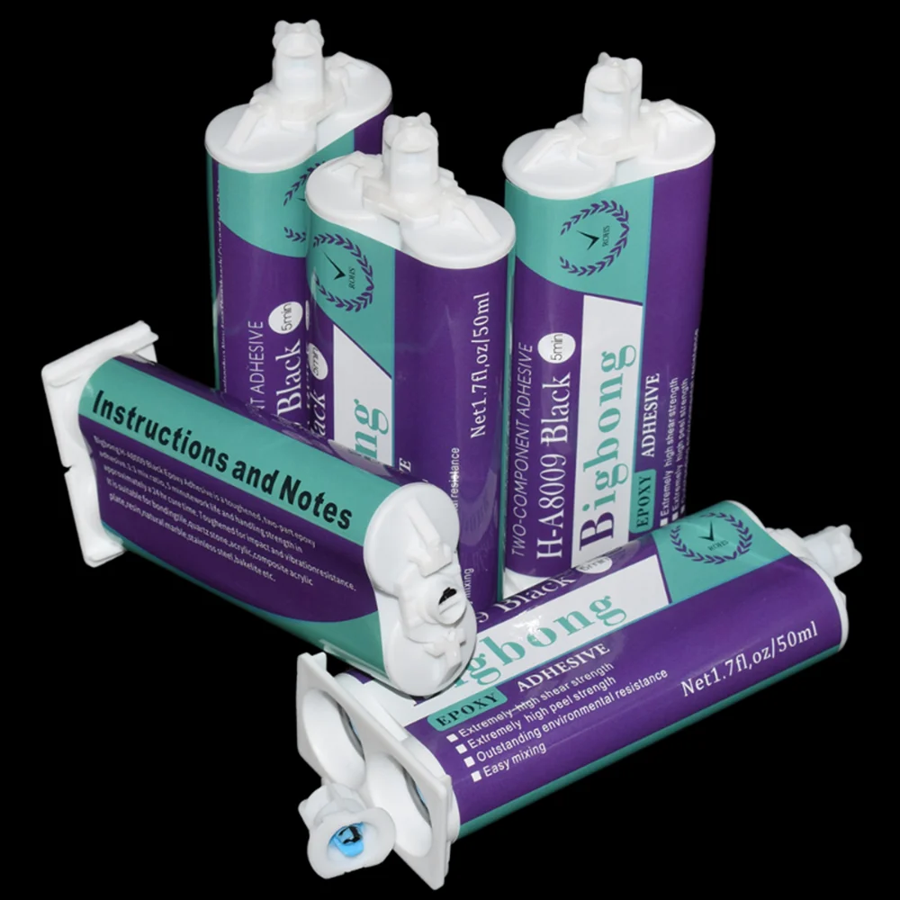 5pcs 1:1 AB Glues Black Bigbong Epoxy Resin Caulk Adhesive 50ml Two-component Strong Structural Adhesives Curing Time 5 Minutes
5pcs 1:1 AB Glues Black Bigbong Epoxy Resin Caulk Adhesive 50ml Two-component Strong Structural Adhesives Curing Time 5 Minutes