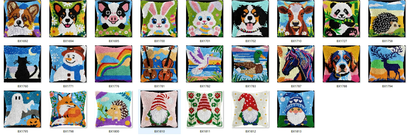 Креативный сегмент ковра «сделай сам», защелка для вышивки, крючок, набор ковриков, ручная работа, вышитый материал, упаковка, 43-43 см, собаки 2
Креативный сегмент ковра «сделай сам», защелка для вышивки, крючок, набор ковриков, ручная работа, вышитый материал, упаковка, 43-43 см, собаки 2