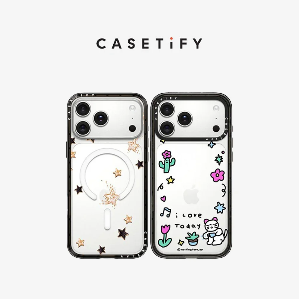CASETiFY NOTHING HERE Series Magnetic Drop-proof Case for iPhone 13 14 15 16 17 Pro Max Air Plus Protect Cover
CASETiFY NOTHING HERE Series Magnetic Drop-proof Case for iPhone 13 14 15 16 17 Pro Max Air Plus Protect Cover
