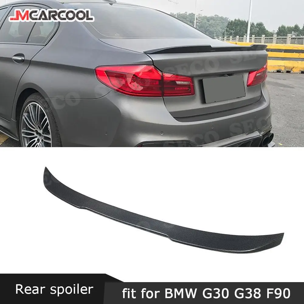 Carbon Fiber Material Rear Trunk Lip Spoiler Boot Wings for BMW 5 Series G30 F90 M5 Sedan 530i 540i Spoiler 2017 2018 2019
Carbon Fiber Material Rear Trunk Lip Spoiler Boot Wings for BMW 5 Series G30 F90 M5 Sedan 530i 540i Spoiler 2017 2018 2019