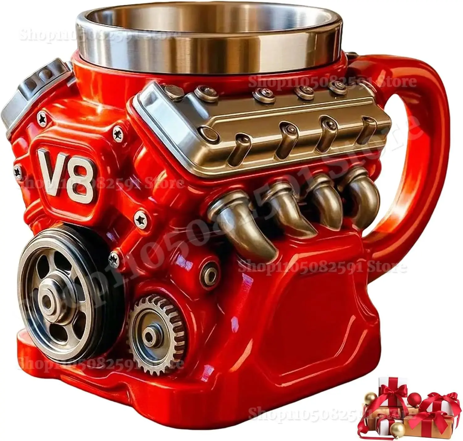 Retro Engine Coffee Mug,V8 Engines Stainless Steel Cup,Personalized Double Wall Insulation Car Mug with Handle for Christmas
Retro Engine Coffee Mug,V8 Engines Stainless Steel Cup,Personalized Double Wall Insulation Car Mug with Handle for Christmas