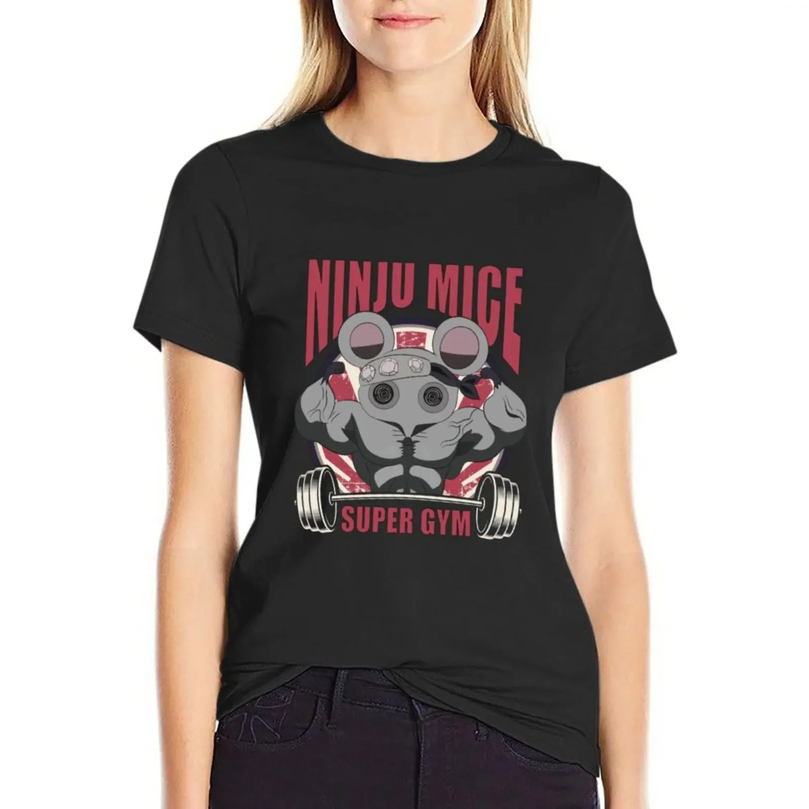 Funny Tengens Mice Super Gym T-Shirt vintage clothes quick drying animal prinfor summer tops Top Women
Funny Tengens Mice Super Gym T-Shirt vintage clothes quick drying animal prinfor summer tops Top Women