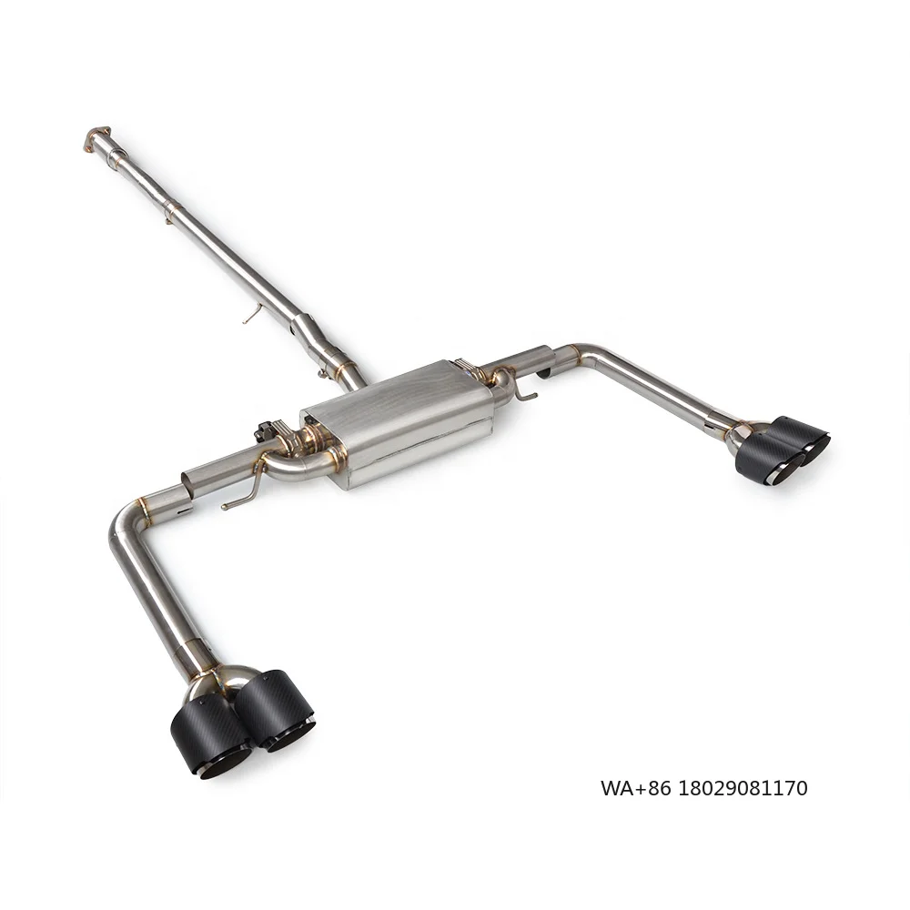 Stainless Steel Valved Cat-back Exhaust System Compatible with Lynk & Co 03 2.0T 2019-2023 Resonators
Stainless Steel Valved Cat-back Exhaust System Compatible with Lynk & Co 03 2.0T 2019-2023 Resonators