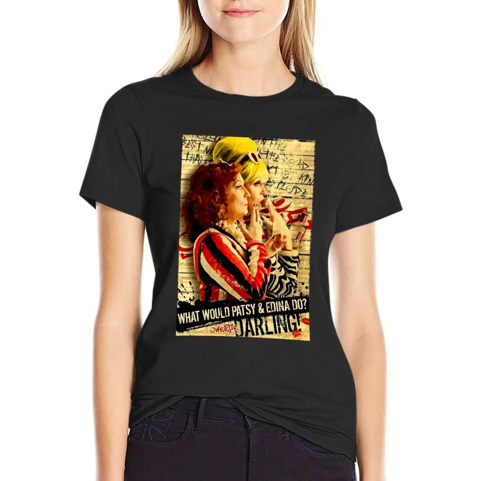 Absolutely fabulous my dear T-Shirt lady clothes funny cotton t shirts Women
Absolutely fabulous my dear T-Shirt lady clothes funny cotton t shirts Women