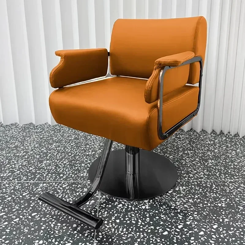 Simple Comfortable Barber Chair Beauty Nordic Personalized Modern Hairdresser Chair Ergonomic Salon Kapperstoel Hair Furniture
Simple Comfortable Barber Chair Beauty Nordic Personalized Modern Hairdresser Chair Ergonomic Salon Kapperstoel Hair Furniture