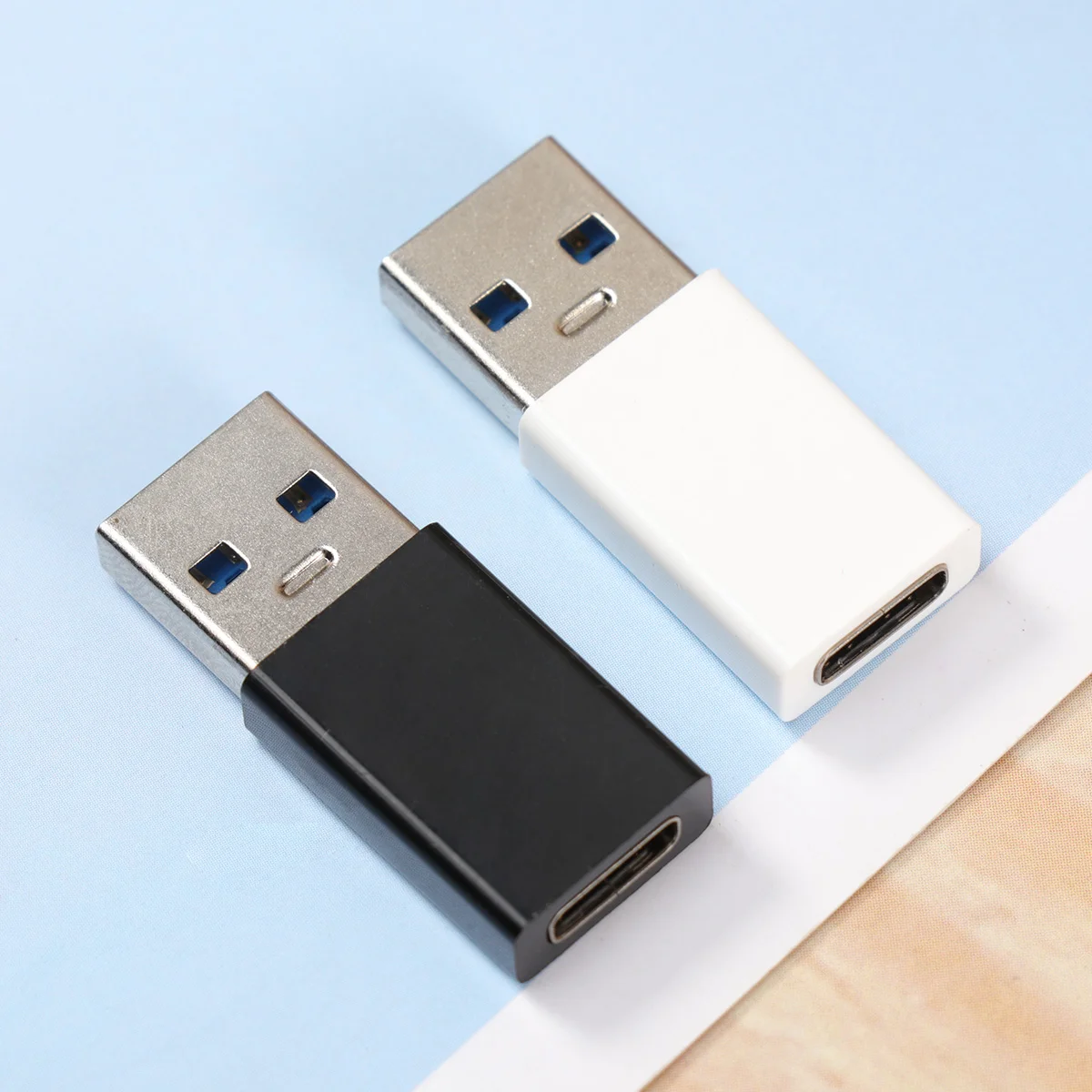 2PCS Mini ABS USB 30 Male To Type-C Female Adapter OTG USB30 To USB C Adapter Converter for Smartphones Tablet (Black and Whit
2PCS Mini ABS USB 30 Male To Type-C Female Adapter OTG USB30 To USB C Adapter Converter for Smartphones Tablet (Black and Whit