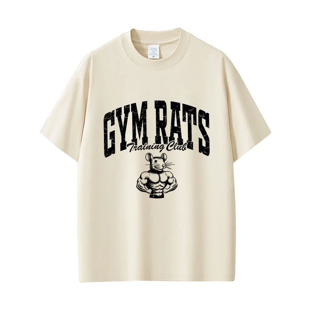Funny Gym Rats Graphic Print T-shirt Summer Male Casual Oversized Short Sleeve Men Women Fashion High Quality Cotton T Shirts
Funny Gym Rats Graphic Print T-shirt Summer Male Casual Oversized Short Sleeve Men Women Fashion High Quality Cotton T Shirts
