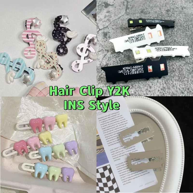 Модная заколка для волос в стиле Y2K INS с символом звезды и крыльев, уникальная полосатая заколка для челки, аксессуар для волос в стиле Kawaii
Модная заколка для волос в стиле Y2K INS с символом звезды и крыльев, уникальная полосатая заколка для челки, аксессуар для волос в стиле Kawaii