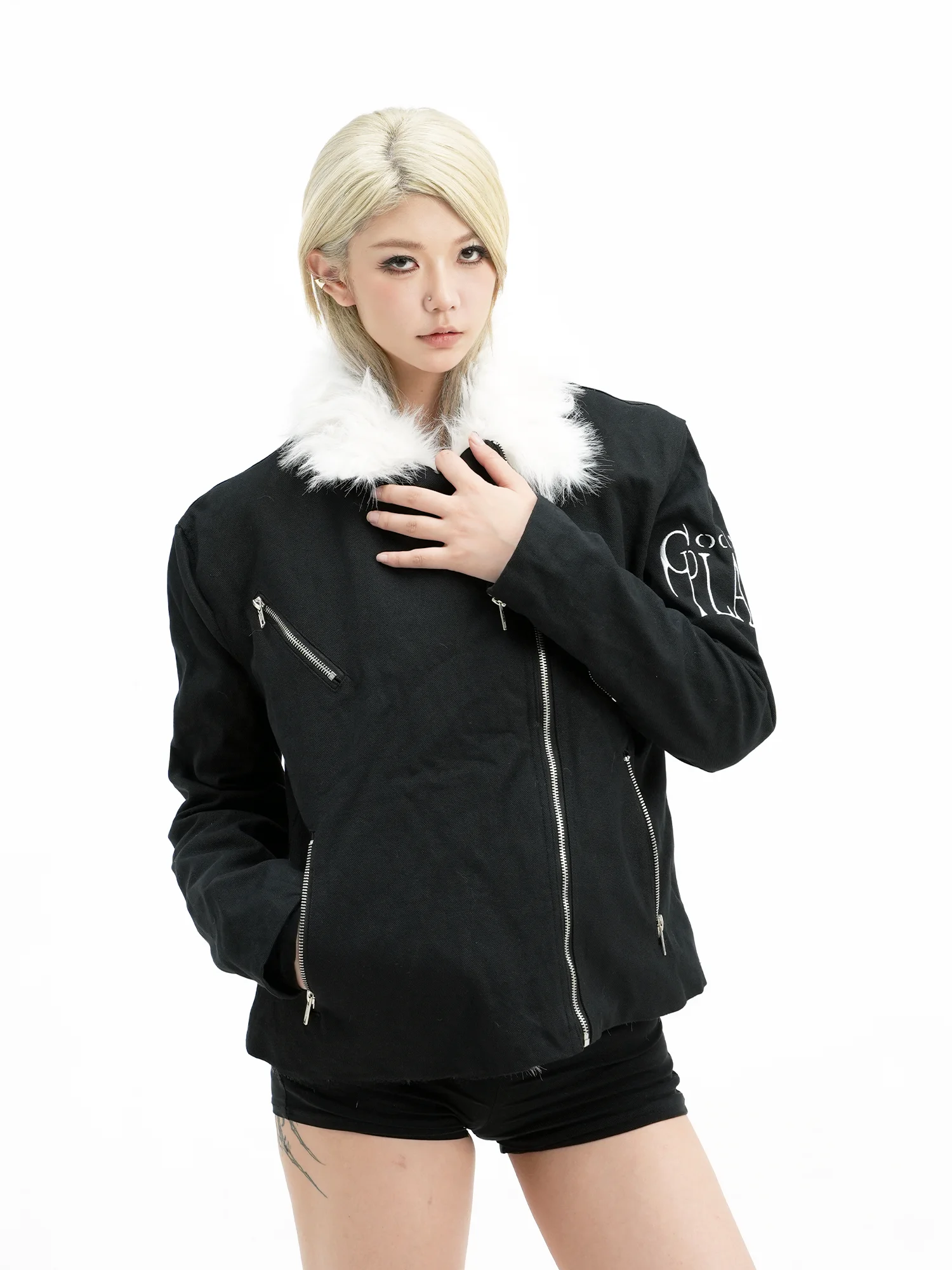 Gods Plan Original k Heavy Industry Асимметричная молния Slim Fit или Fur Jaet Женское модное осенне-зимнее пальто
Gods Plan Original k Heavy Industry Асимметричная молния Slim Fit или Fur Jaet Женское модное осенне-зимнее пальто