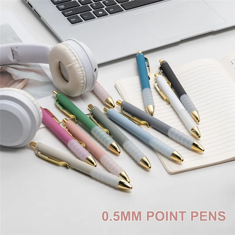 Gel Pens Black Ink 0.5Mm Fine Point Retractable Smooth Writing Office Supplies(12-Count)
Gel Pens Black Ink 0.5Mm Fine Point Retractable Smooth Writing Office Supplies(12-Count)