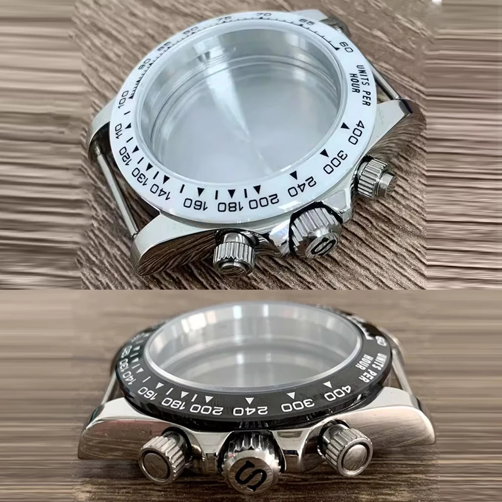 Корпус VK63, корпус часов с хронографом из нержавеющей стали и сапфировым стеклом, для механизма VK63, корпус с керамическим безелем VK63 Корпус часов
Корпус VK63, корпус часов с хронографом из нержавеющей стали и сапфировым стеклом, для механизма VK63, корпус с керамическим безелем VK63 Корпус часов